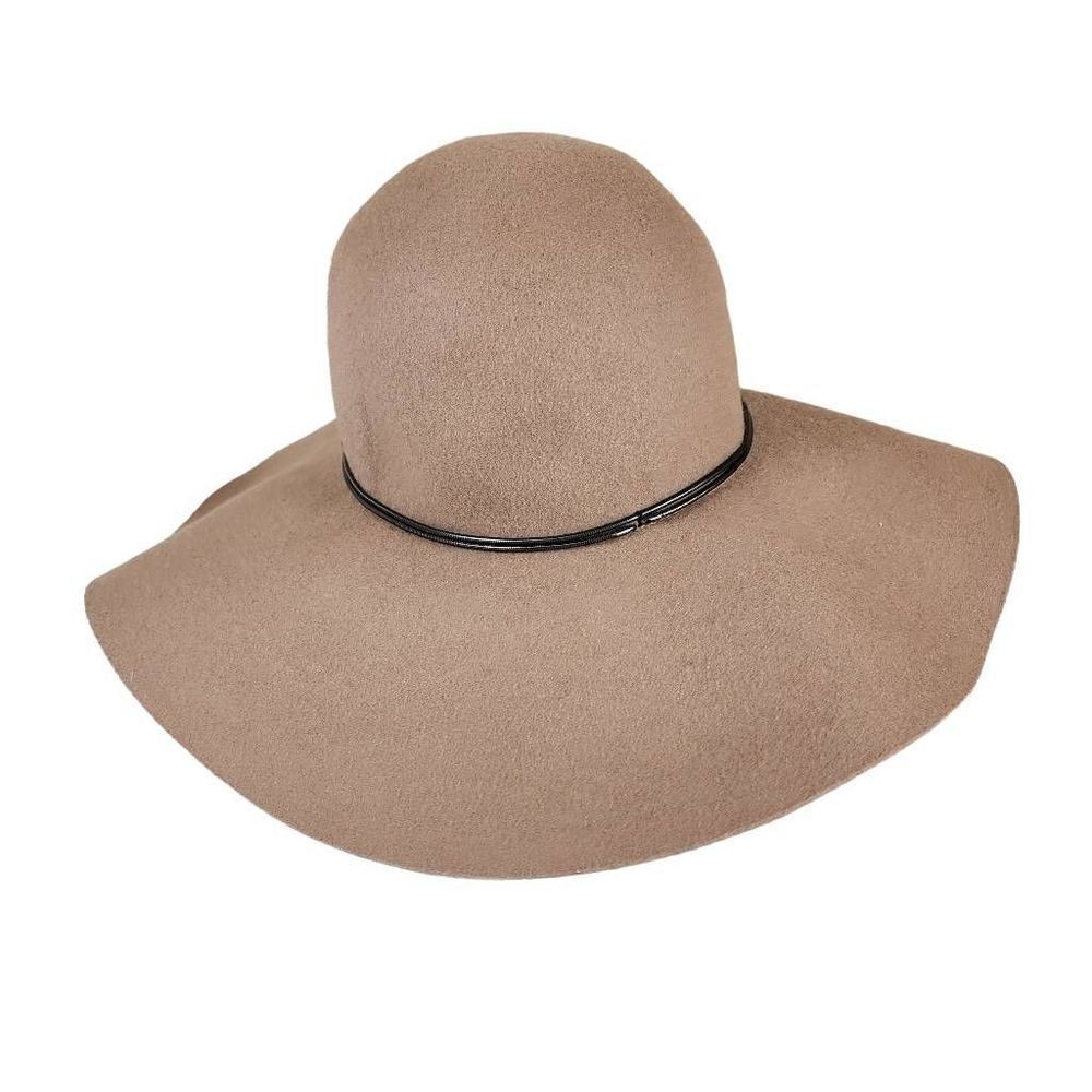 Target- Women’s 100% Wool Floppy Hat Wide Brim with Chain Detail